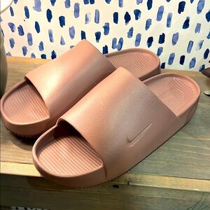 Nike Pink Slide Sandals